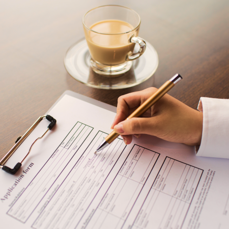 Заполнение бланка/проекта документа